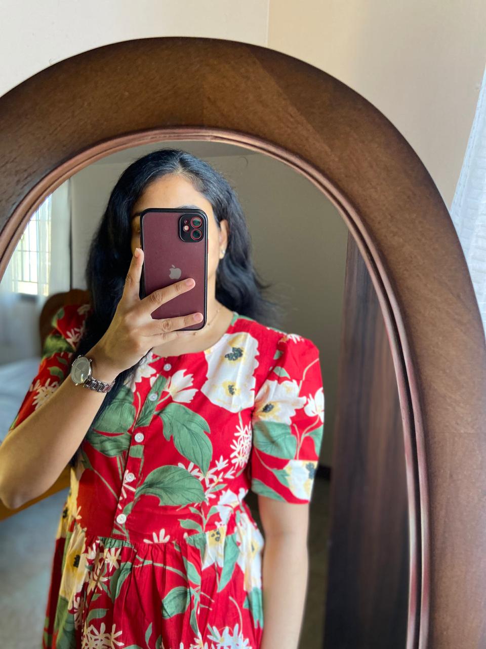 Premium 14 KG Rayon Printed Maxi Dress | Flowy Gown Kurta