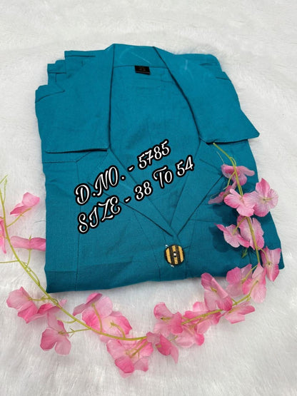 Pure Cotton Khaadi ( Slub / Flex ) Fabric 1 Piece Set.