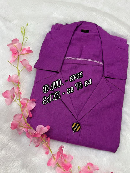 Pure Cotton Khaadi ( Slub / Flex ) Fabric 1 Piece Set.