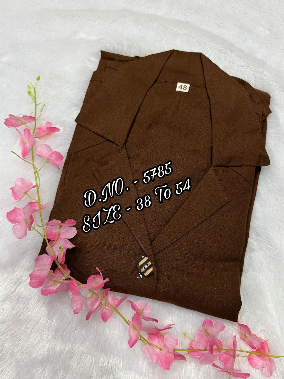 Pure Cotton Khaadi ( Slub / Flex ) Fabric 1 Piece Set.