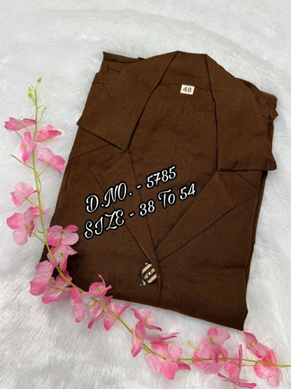 Pure Cotton Khaadi ( Slub / Flex ) Fabric 1 Piece Set.