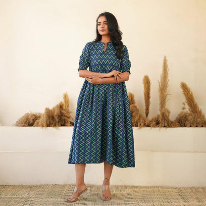 Trendy Rayon 14 Kg Printed Long Gown Kurta – Premium Daily Wear