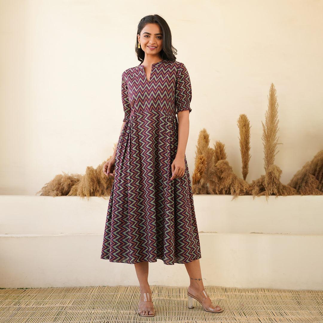 Trendy Rayon 14 Kg Printed Long Gown Kurta – Premium Daily Wear