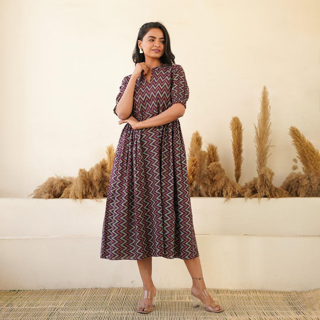 Trendy Rayon 14 Kg Printed Long Gown Kurta – Premium Daily Wear