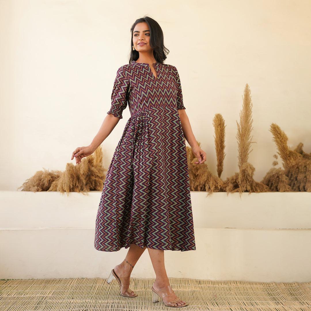 Trendy Rayon 14 Kg Printed Long Gown Kurta – Premium Daily Wear