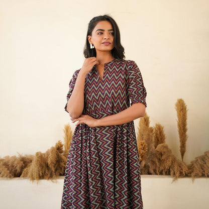 Trendy Rayon 14 Kg Printed Long Gown Kurta – Premium Daily Wear