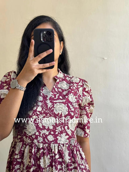 Trendy Rayon 14 Kg Printed Long Gown Kurta – Premium Daily Wear