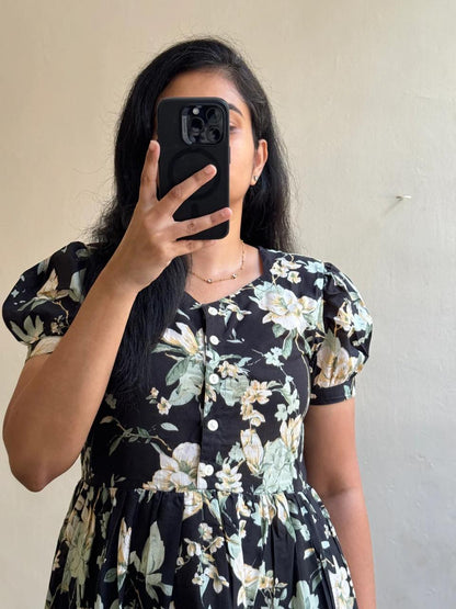 Trendy Rayon 14 Kg Printed Long Gown Kurta – Premium Daily Wear