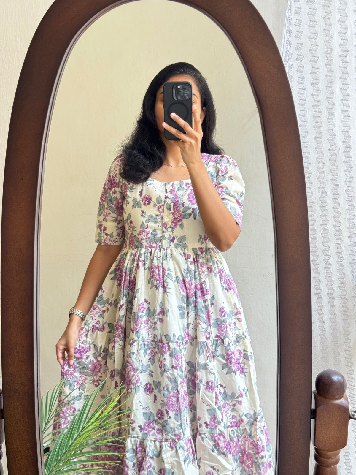 Comfort Fit Printed Rayon Gown Kurta | High Quality 14 KG Fabric