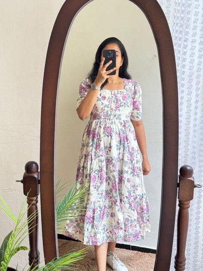 Comfort Fit Printed Rayon Gown Kurta | High Quality 14 KG Fabric