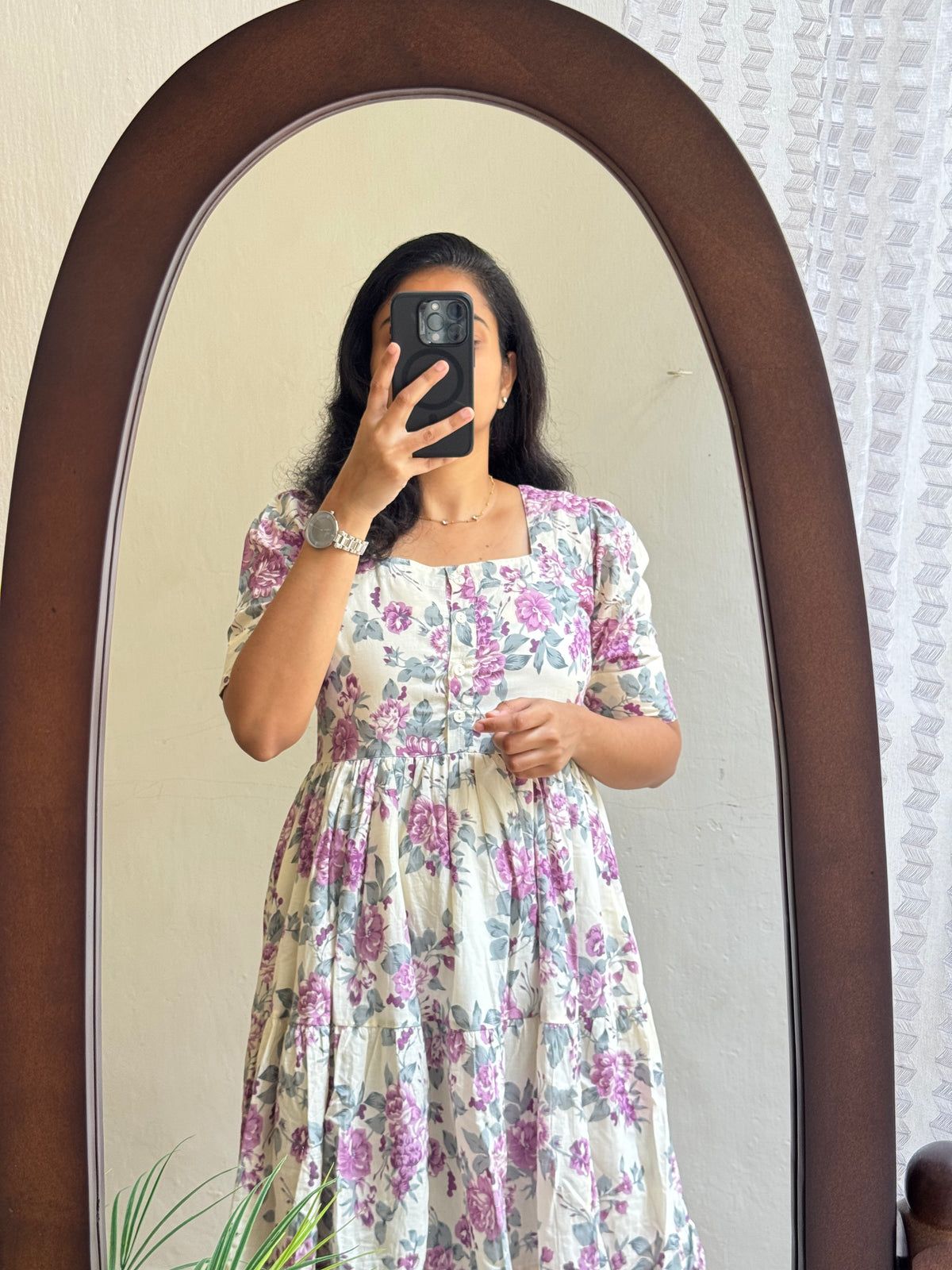 Comfort Fit Printed Rayon Gown Kurta | High Quality 14 KG Fabric