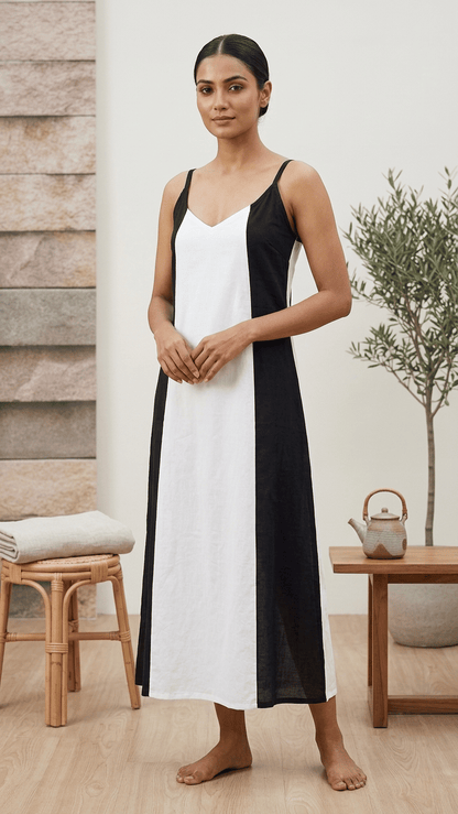 Pure Cotton Cambric Night Dress for Women | Soft & Comfortable Sleepwear