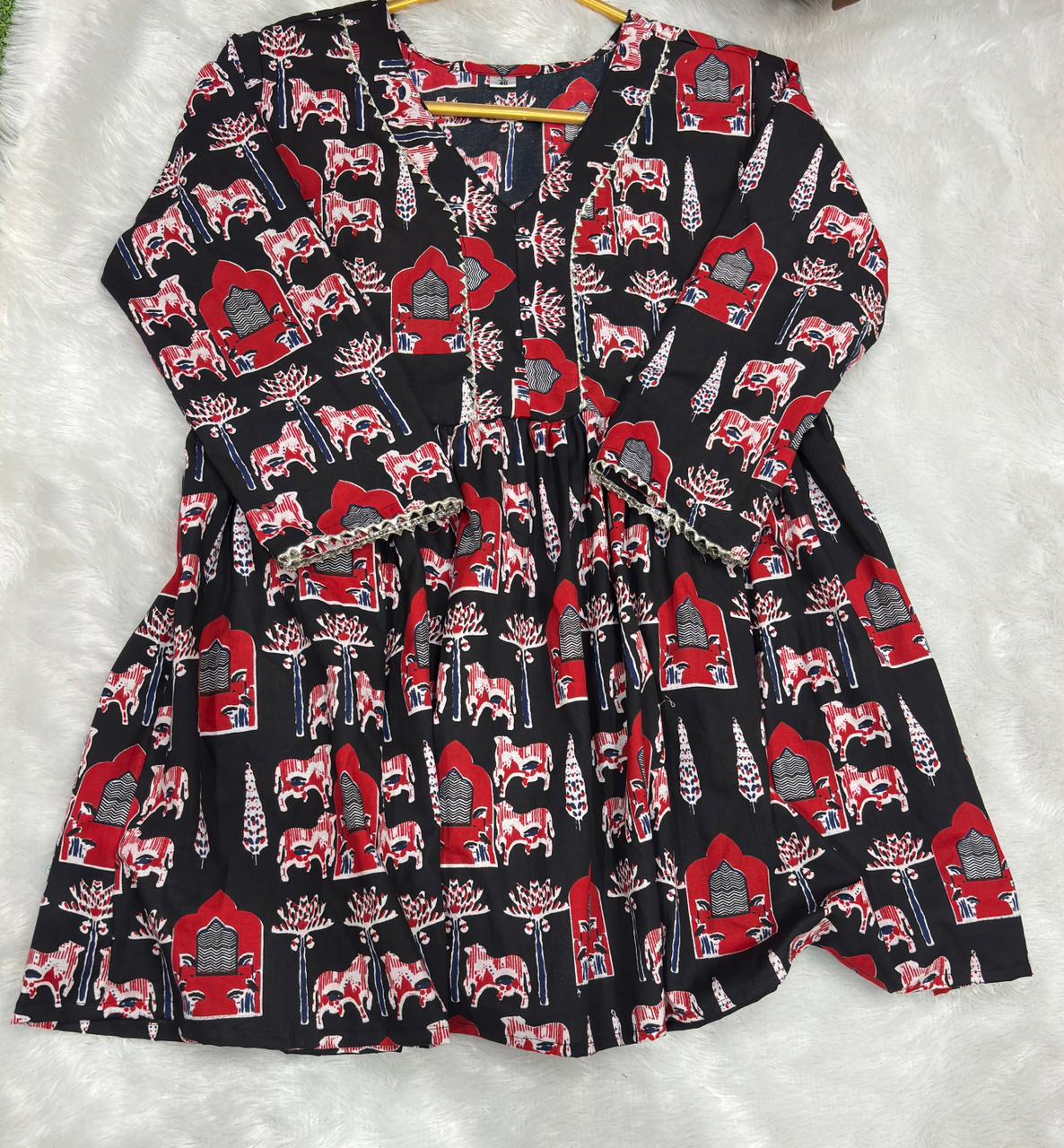 Cotton Cambric Topper for Women | Lightweight Casual Wear