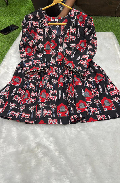 Cotton Cambric Topper for Women | Lightweight Casual Wear